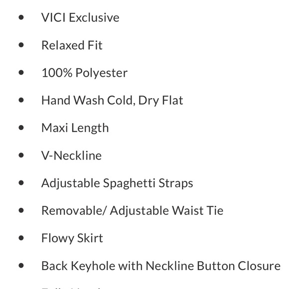 Beautiful Evening Dress- NWT’s Sheet flowy adjustable straps - Picture 11 of 11